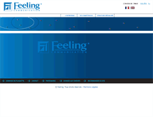 Tablet Screenshot of feeling.fr